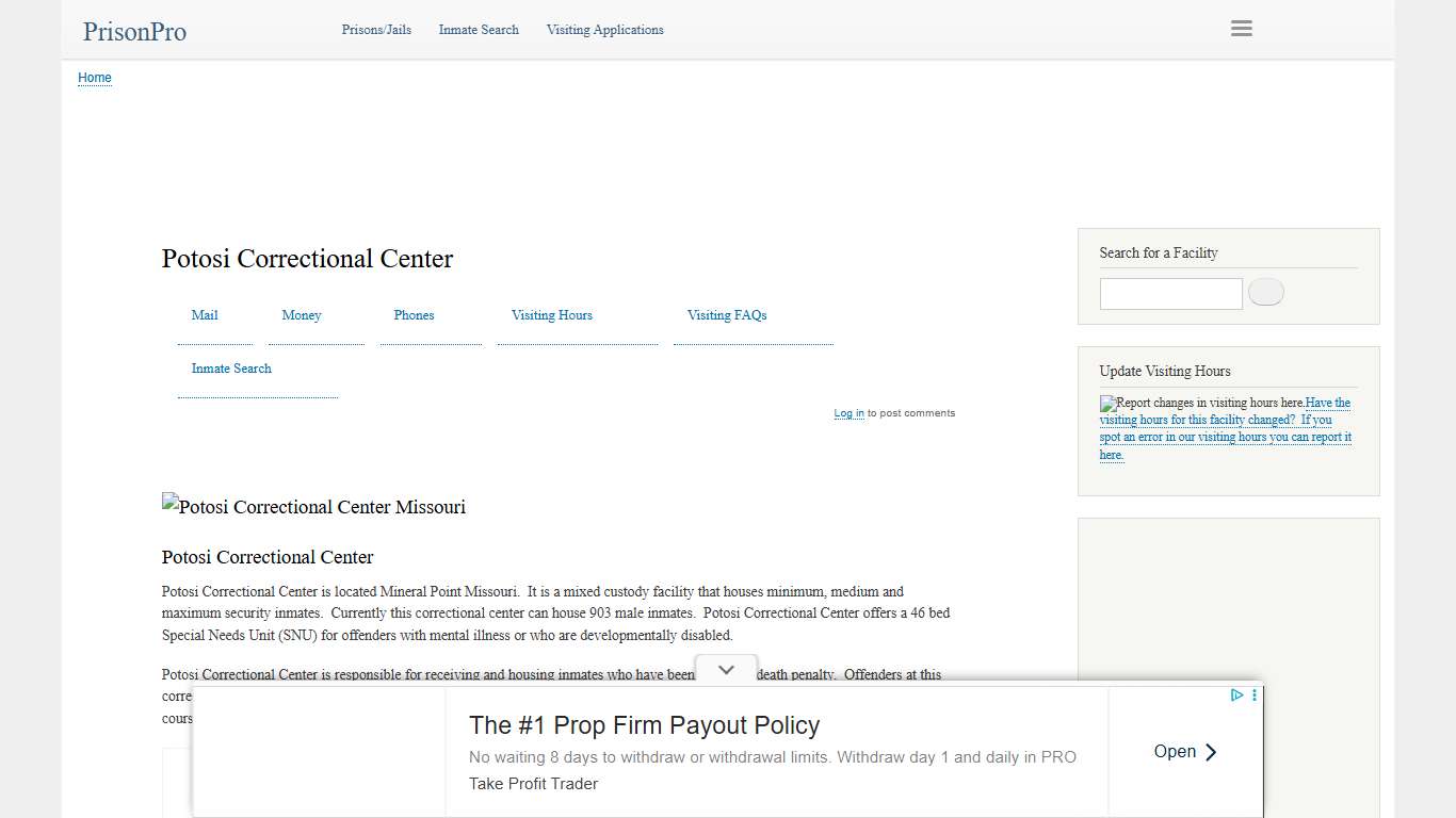 Potosi Correctional Center